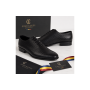 Pantofi barbati eleganti din piele naturala de culoare negru lac - GKR200LN